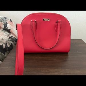 Red kate spade purse and wallet set